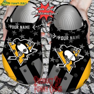 Custom Pittsburgh Penguins NHL Crocs Shoes