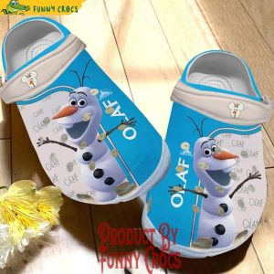 Cute Olaf Frozen Crocs