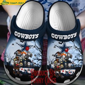 Dallas Cowboys Friends Halloween Crocs Shoes 1