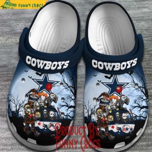 Dallas Cowboys Friends Halloween Crocs Shoes 2