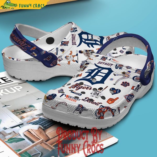Detroit Tigers Crocs Shoes