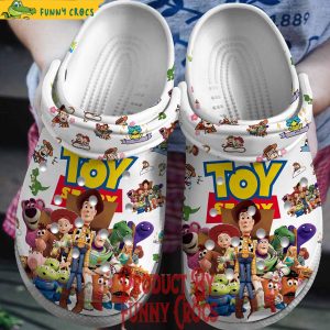 Disney Toy Story White Crocs Shoes 1