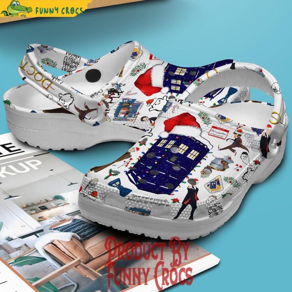 Doctor Who Christmas Crocs