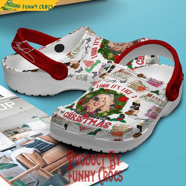 Dolly Parton Hard Candy Christmas Crocs Shoes