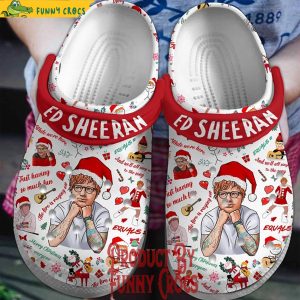 Ed Sheeran Christmas Crocs Clogs Shoes 1