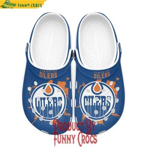 Edmonton Oilers Crocs Shoes