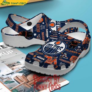 Edmonton Oilers Crocs Slippers