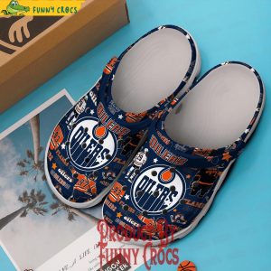 Edmonton Oilers Crocs Slippers 3