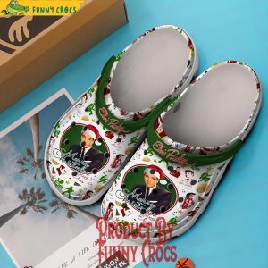 Elvis Presley Merry Christmas Crocs Shoes