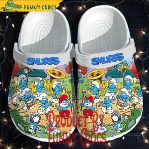 Festival The Smurfs Crocs Shoes