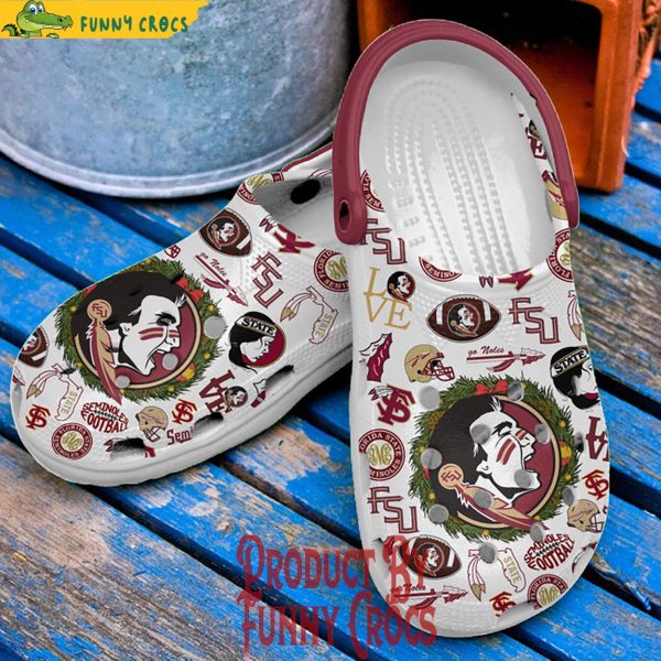 Florida State Seminoles Christmas Crocs