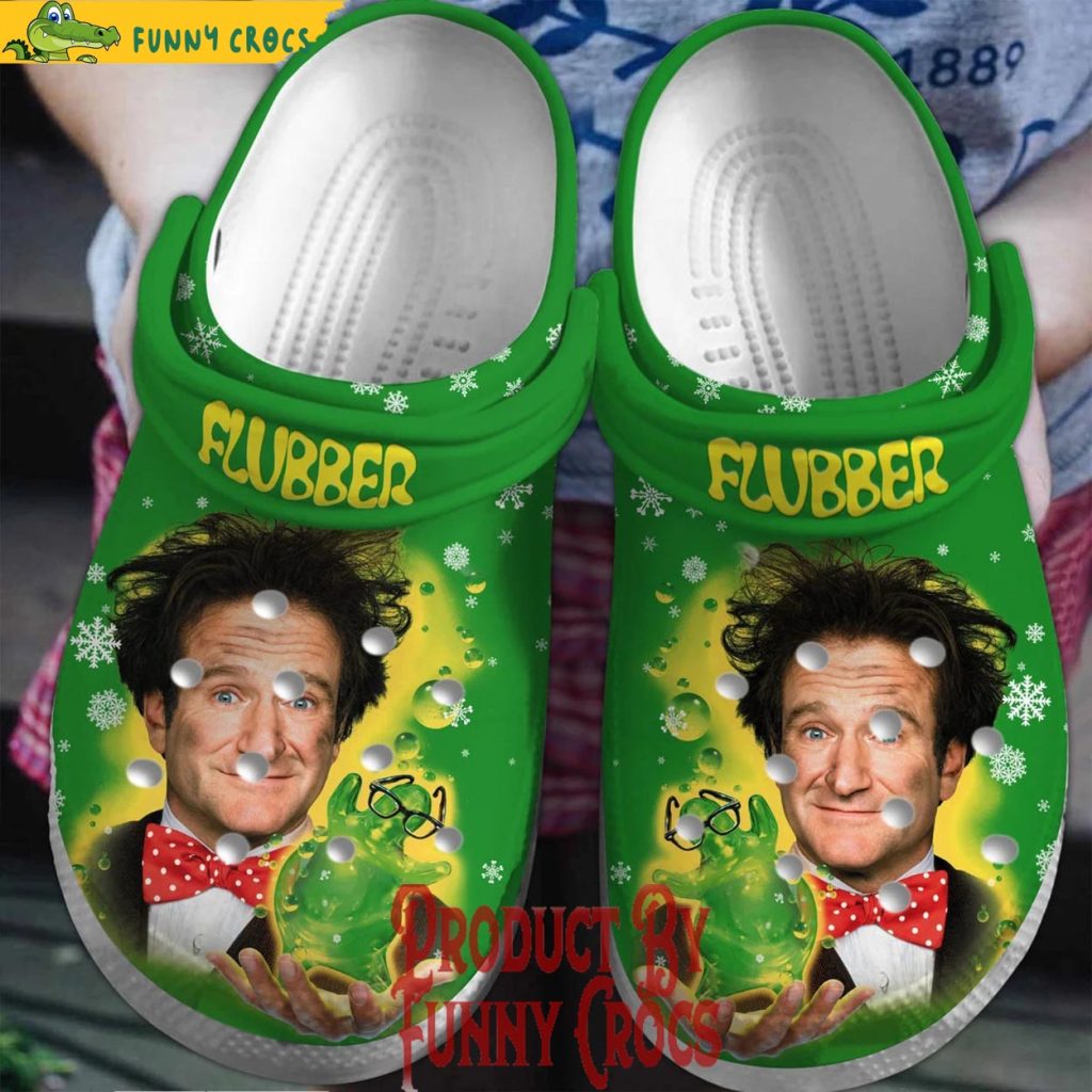 Flubber Disney Christmas Crocs Shoes