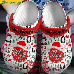 Foo Fighters Christmas Crocs Shoes