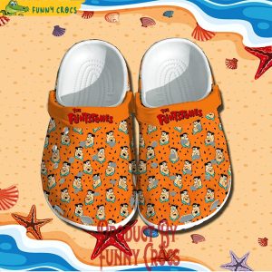 Fred Flintstone Pattern Crocs