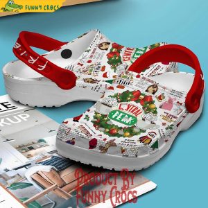 Friends Central Perk Christmas Crocs Clogs 2