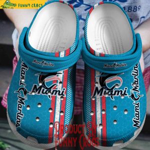 Funny Miami Marlins Crocs Shoes