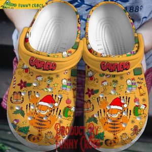 Garfield Christmas Clog Crocs