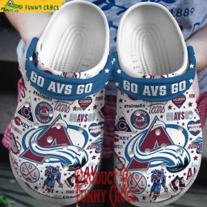 Go Avs Go Colorado Avalanche Crocs