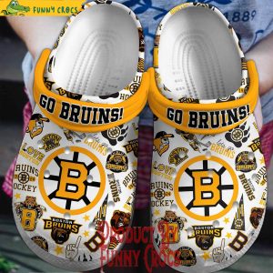 Go Bruins Boston Bruins Crocs