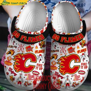 Go Flames Calgary Flames Crocs