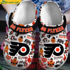 Go Flyers Philadelphia Flyers Crocs