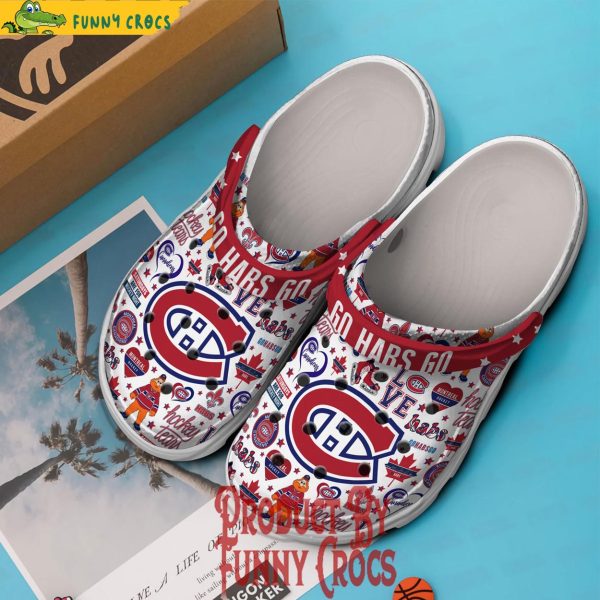 Go Habs Go Montreal Canadiens Crocs