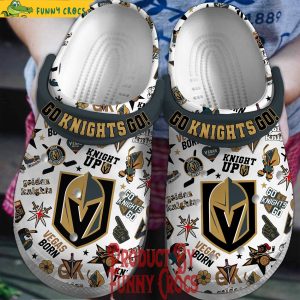Go Knights Go Vegas Golden Knights Crocs