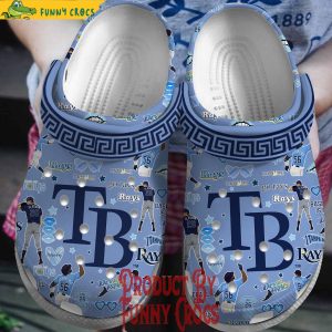 Go Rays Tampa Bay Rays Crocs Shoes 1