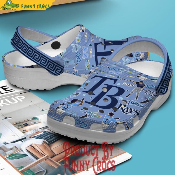 Go Rays Tampa Bay Rays Crocs Shoes