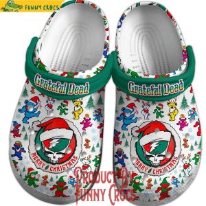 Grateful Dead Merry Christmas Crocs For Adults
