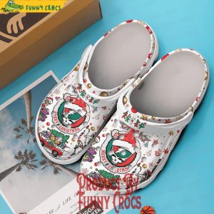 Grateful Dead Merry Christmas Crocs Shoes Crocband 3