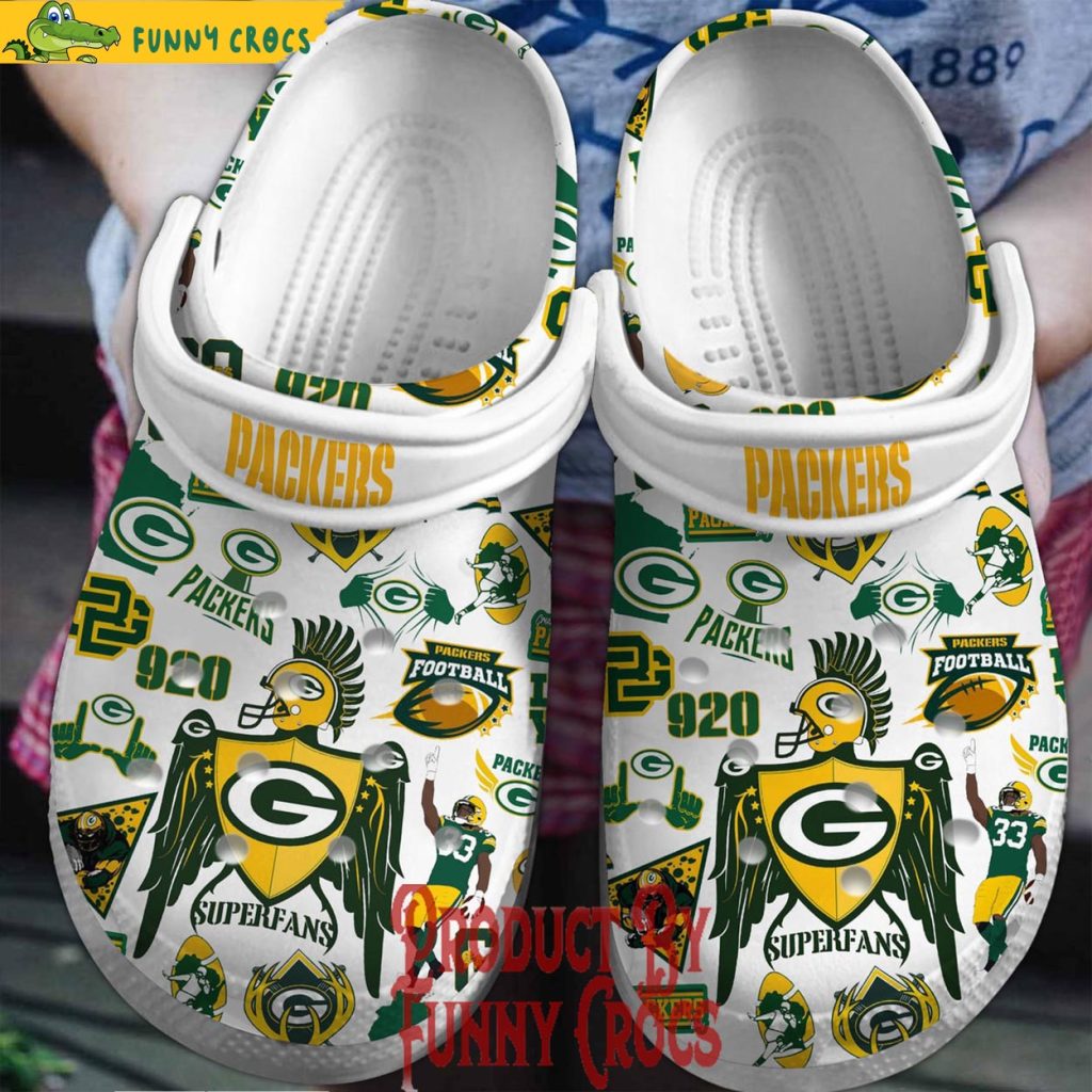 Green Bay Packers Football Crocs