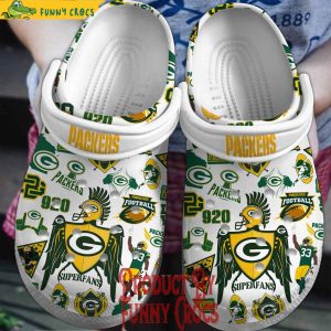 Green Bay Packers Football Crocs