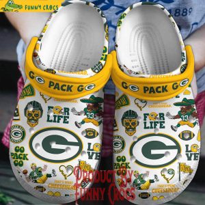 Green Bay Packers For Life Crocs 1