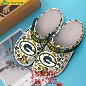 Green Bay Packers Go Pack Go Crocs Shoes 3