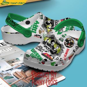 Green Day Band Crocs Shoes 2