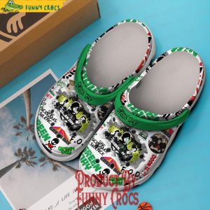 Green Day Band Crocs Shoes 3