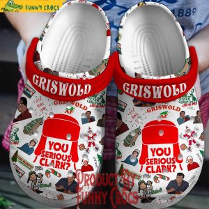 Griswold You Serious Clark Merry Christmas Crocs Shoes