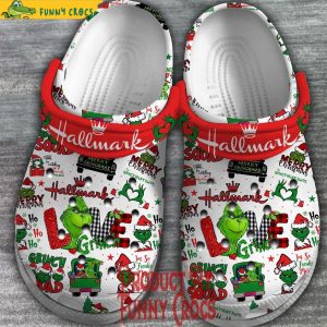 Hallmark Grinch Christmas Crocs Shoes