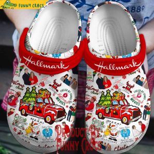 Hallmark Movie Christmas Crocs Shoes 1