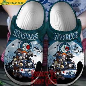 Halloween MLB Seattle Mariners Crocs Shoes