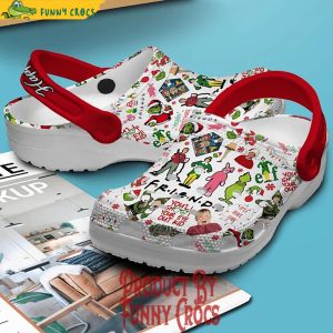 Happy Holiday Friends Christmas Crocs Shoes
