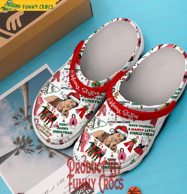 Harry Styles Treat People With Kindness Christmas Crocs
