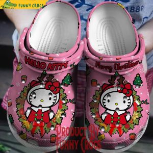 Hello Kitty Christmas Crocs Shoes 1