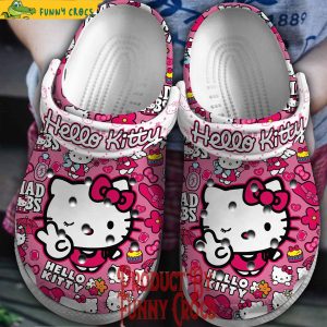 Hello Kitty Pink Crocs For Adults