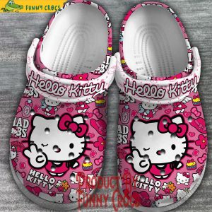 Hello Kitty Pink Crocs For Adults