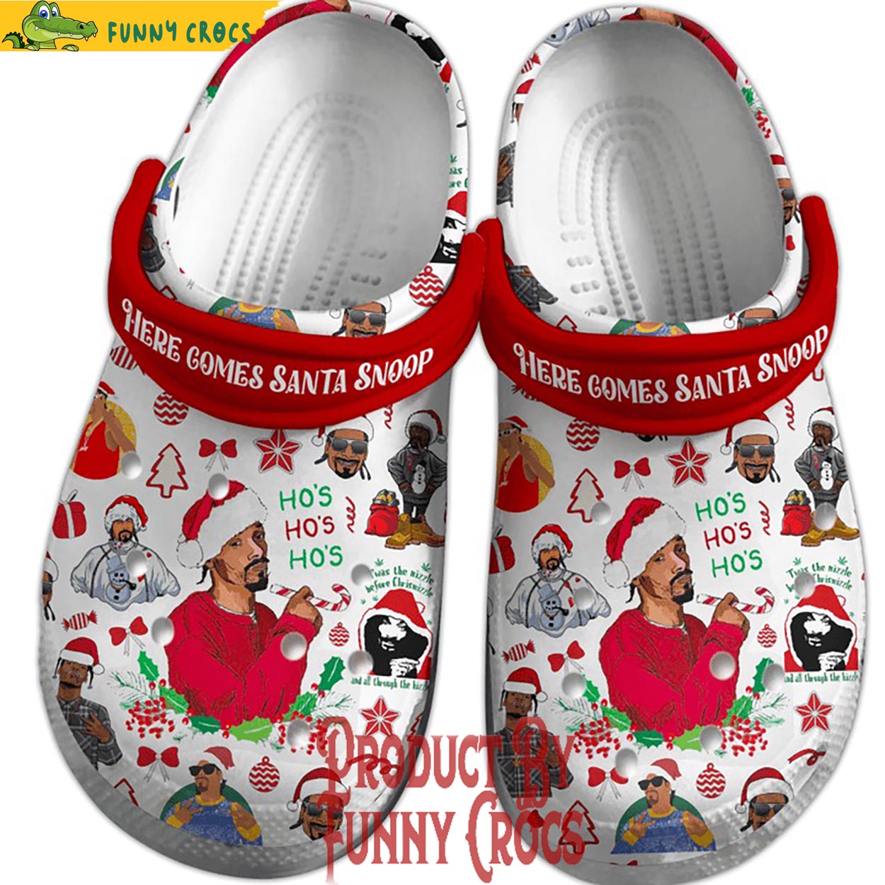 Here Comes Santa Snoop Dogg Crocs Shoes - Discover Comfort And Style ...