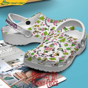 Ho Ho Ho Grinch For Christmas Crocs Shoes 3