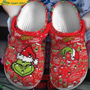How The Grinch Stole Christmas Crocs Slippers 2