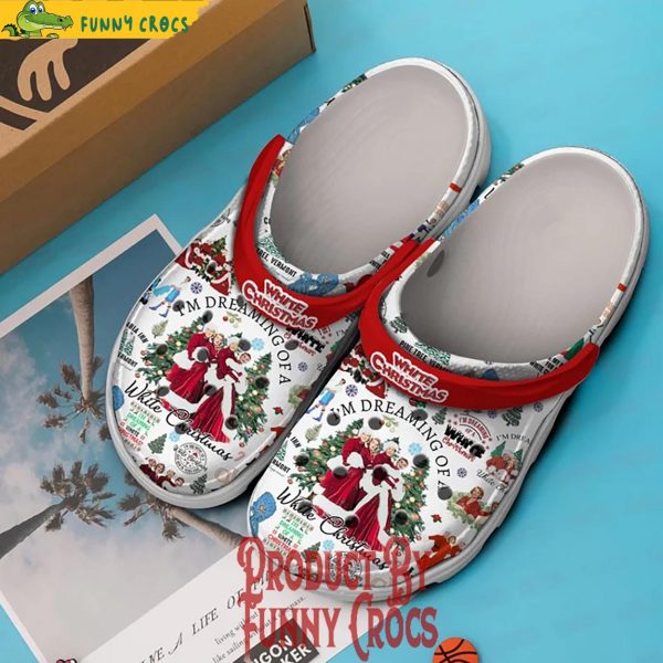 I’m Dreaming Of A White Christmas Crocs Shoes